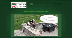 Desktop Screenshot of lartdepierre.com